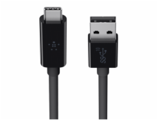 Belkin USB 3.1 SuperSpeed kabel USB-C na USB-A 1m cierna