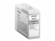 Epson atram. kazeta svetla cierna T 850 80 ml     T 8507