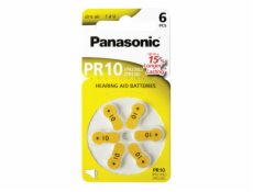 10x1 Panasonic PR 10 nacu.zaria. Zellen Zinc Air 6er Rad