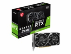 MSI VGA NVIDIA GeForce RTX 3050 VENTUS 2X XS 8G OC, RTX 3050, 8GB GDDR6, 1xDP, 1xHDMI, 1xDVI