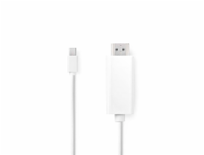 Nedis CCGL37600WT20 - Mini DisplayPort – DisplayPort Kabel | Mini DisplayPort Zástrčka - DisplayPort Zástrčka | 2 m 