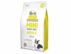 Brit Care Mini Grain Free Adult Lamb 2kg granule pro psy