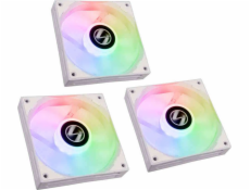 Lian Li ST120 RGB PWM ventilátor, 3-pack včetně regulátoru - 120mm, bílý