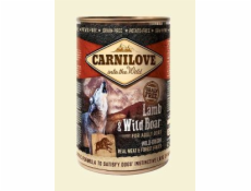 Carnilove Wild Meat Lamb & Wild Boar 400g konzerva pro psy