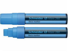 SCHNEIDER Křídový popisovač  Maxx 260 , světle modrá, 2-15mm, tekutý