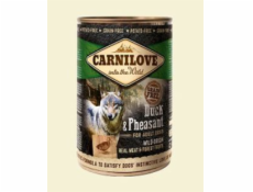 Carnilove Wild Meat Duck & Pheasant 400g konzerva pro psy