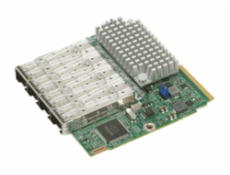 SUPERMICRO AIOM Quad-Port 10GbE(2xRJ45 & 2xSFP+) Based on Intel X710