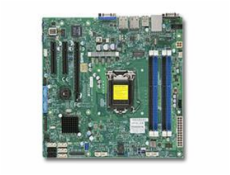 SUPERMICRO MB 1xLGA1150, iC224,DDR3,4xSATA3,2xSATA2,(2x PCI-E3.0 x8,1x PCI-E2.0 x4), IPMI (Bulk)