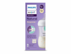 Láhev Avent Natural Response s ventilem Air Free 260 ml +1m medvěd