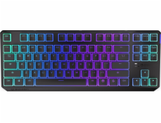 Endorfy herní klávesnice Thock TKL Wireless Red Pudding / RGB / red sw. / bezdrátová / mechanická / US layout / černá