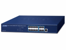 Planet XGS-6311-12X L3 switch, 12x10G SFP+, Web/SNMP/konzole/Telnet, L3 RIP/OSPF, QoS