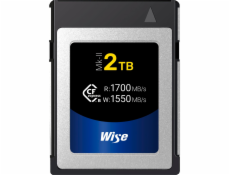 Wise CFexpress Type B Mk-II  2TB R/W 1700/1550MB/s WI-CFX-B2048M2