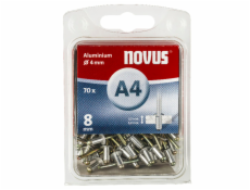 NOVUS Rivets A 4 X 8 ALU 70pc