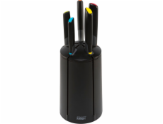 Joseph Joseph Elevate Knife Block Set 6 pcs. black