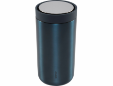 Stelton To Go Click Cup 0,2 l Dark Blue/Metallic