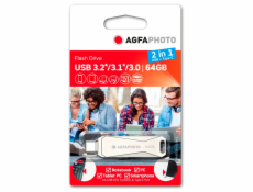 AgfaPhoto USB 3.0 2in1      64GB USB-TypeC