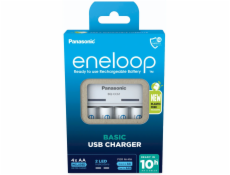 Panasonic Eneloop Basic Charger USB BQ-CC61 incl. 4xAA 2200mAh