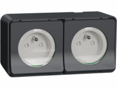 Styl Schneider Electric Mureva Style 2P+PE Double Anthracite Mur36028