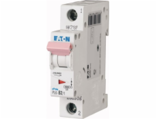 Eaton Overprournt Switch 1P D 2A 6KA AC PL6-D2/1 286540