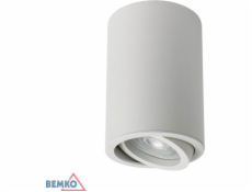 Stropní lampa Bemko. Ulter. Nastavitelný FI55 GU10 Max. 1x50W bílá C23-DLU-AR-GU10-150-WH