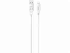 USB usams djams kabel Lightning Rychlé nabíjení 2.4a Lithe Series1.2M White/White SJ565USB02 (US-SJ565)