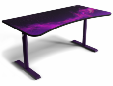 AROZZI herní stůl ARENA Gaming Desk Deep Purple Galaxy