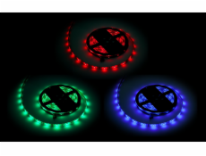 Rebel LED řetězec Dioda 5M Rebel RGB (150x5050 SMD), vodotěsná - bílá PCB