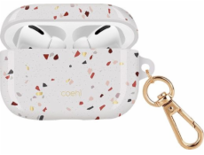 Uniq Uniq Case Coehl Terrazzo Apple Airpods Pro Biały/Natural White