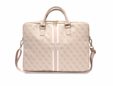 Guess PU 4G Printed Stripes Computer Bag 15/16  Pink Nové