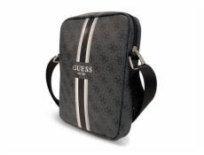 Guess PU 4G Printed Stripes Tablet Bag 10  Black Nové