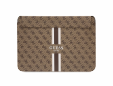 Guess PU 4G Printed Stripes Computer Sleeve 16  hnědý Nové