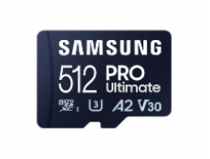 Samsung micro SDXC 512GB PRO Ultimate +USB adaptér