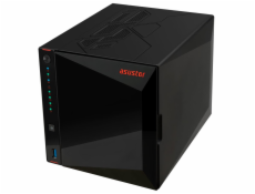 Asustor Nimbustor 4 Gen2  AS5404T 4 Bay NAS, Quad-Core 2.0GHz CPU, Dual 2.5GbE Ports, 4GB DDR4, 4x M.2 SSD Slots