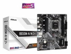 ASRock MB Sc AM5 B650M-H/M.2+, AMD B650, 2xDDR5, 1xDP, 1xHDMI, mATX