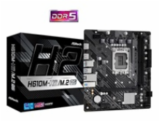 ASRock MB Sc LGA1700 H610M-H2/M.2 D5, Intel H610, 2xDDR5, 2xHDMI, mATX