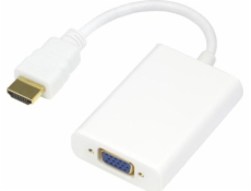 DELTACO Adaptér HDMI samec/VGA samica