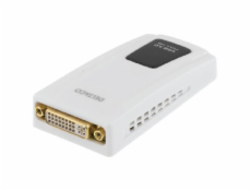 DELTACO adaptér z USB 3.0 na DVI/HDMI/VGA USB3-DVI