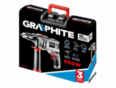 GRAPHITE 58G726, Príklepová vŕtačka 650W