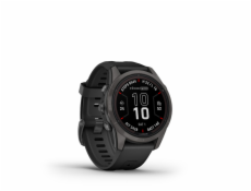 GARMIN Fénix 7S Pro, Sapphire, Solar, Black Band