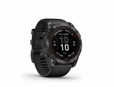 GARMIN Fénix 7X Pro, Sapphire, Solar, Black Band