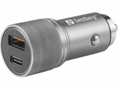Sandberg USB nabíječka do auta, Car Charger 1x QC3.0 + 1x USBC 48W