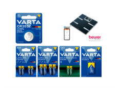 Varta Sales Drive Longlife Power Set incl Beurer Diagnostic Scale