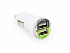 SBOX Autonabíjačka 2x USB 2.0 CC-221W wht