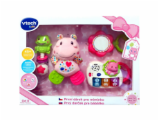 VTECH Prvý darček pre bábätko SK - ružový