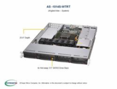 SUPERMICRO A+ Server 1U 1x SP3, 8x DDR4, 4x 3,5"" (4xNVMe opt.), 2x500W(plat), 2x10GbE, IPMI