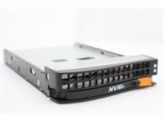 SUPERMICRO Black gen-5 3.5-to-2.5 NVMe drive tray, Orange tab (81x/82x sasi)