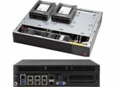 SUPERMICRO Micro 1U mini ITX chassis 2x 2,5  int. HDD, bez zdroje