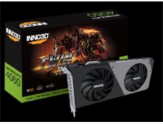 INNO3D GEFORCE RTX 4060 TWIN X2 (2460MHz/ 17Gbps) / 8GB GDDR6 / 128-bit/ DP+DP+DP+HDMI / VA51N / AD1074730 