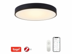 IMMAX NEO RONDATE SLIM Smart stropní svítidlo 60 x 7cm 53W černé Zigbee 3.0, TUYA