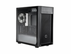 Cooler Master case Elite 300, mini-ITX, bez zdroje, průhledná bočnice, černá